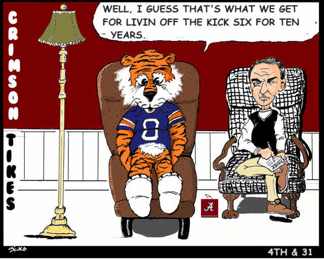 Crimson Tikes: Fourth and 31